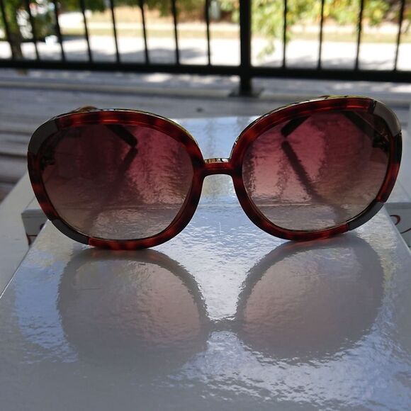 Chloe reddish brown Myrte sunglasses CL2119 C06 135 - Picture 1 of 13